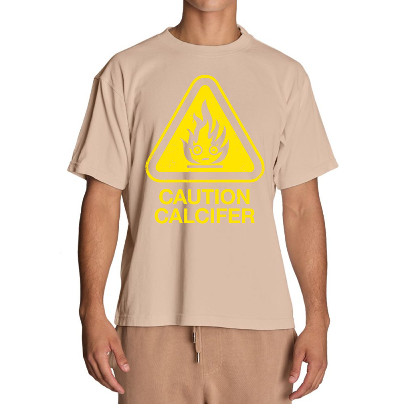 Caution Calcifer Urban Heavy T-shirt | Artistshot