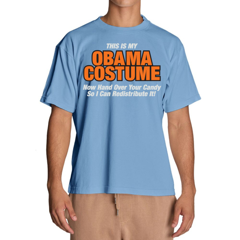 This Is My Obama Costume Anti Obama Halloween Urban Heavy T-shirt | Artistshot