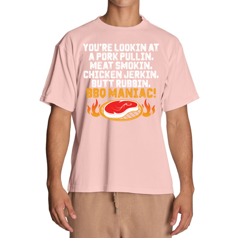 Bbq Maniac Urban Heavy T-shirt | Artistshot