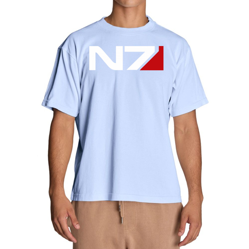 Mass Effect N7 Logo Urban Heavy T-shirt | Artistshot