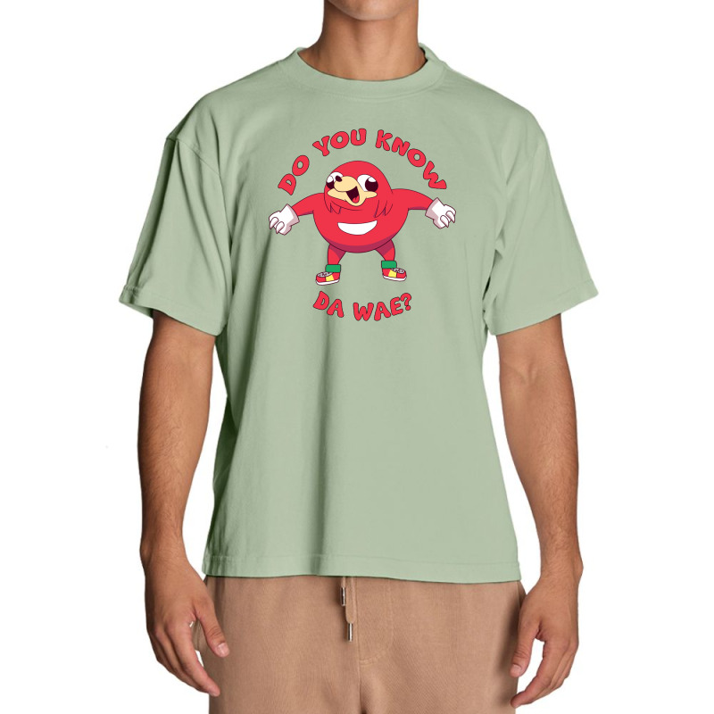 Ugandan Knuckles Do You Know Da Wae Urban Heavy T-shirt by tshiart | Artistshot