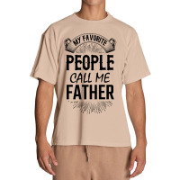 My Favorite People Call Me Father Urban Heavy T-shirt | Artistshot