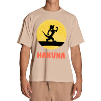 Silhouette Design Hakuna Urban Heavy T-shirt | Artistshot