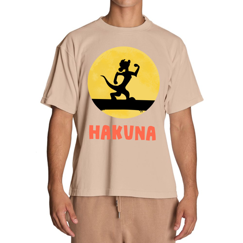 Silhouette Design Hakuna Urban Heavy T-shirt by Reotechart | Artistshot