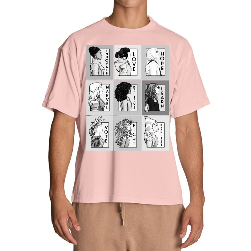 They Are Series Collage Urban Heavy T-shirt | Artistshot