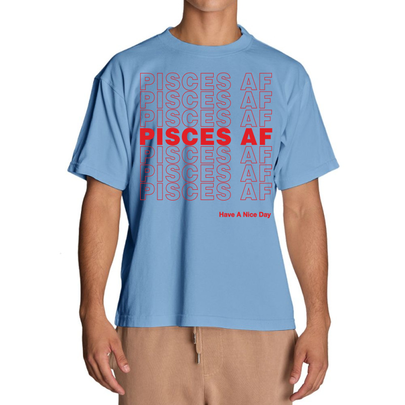 Pisces Af Urban Heavy T-shirt | Artistshot