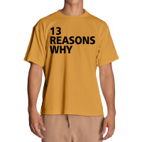 13 Reasons Why (black) Urban Heavy T-shirt | Artistshot