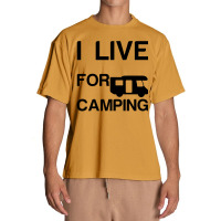 I Live For Camping Urban Heavy T-shirt | Artistshot