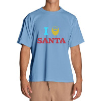 I Love Santa Urban Heavy T-shirt | Artistshot