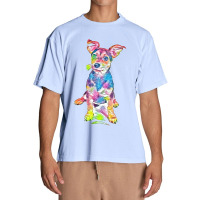 Dog With Perky Ears Urban Heavy T-shirt | Artistshot