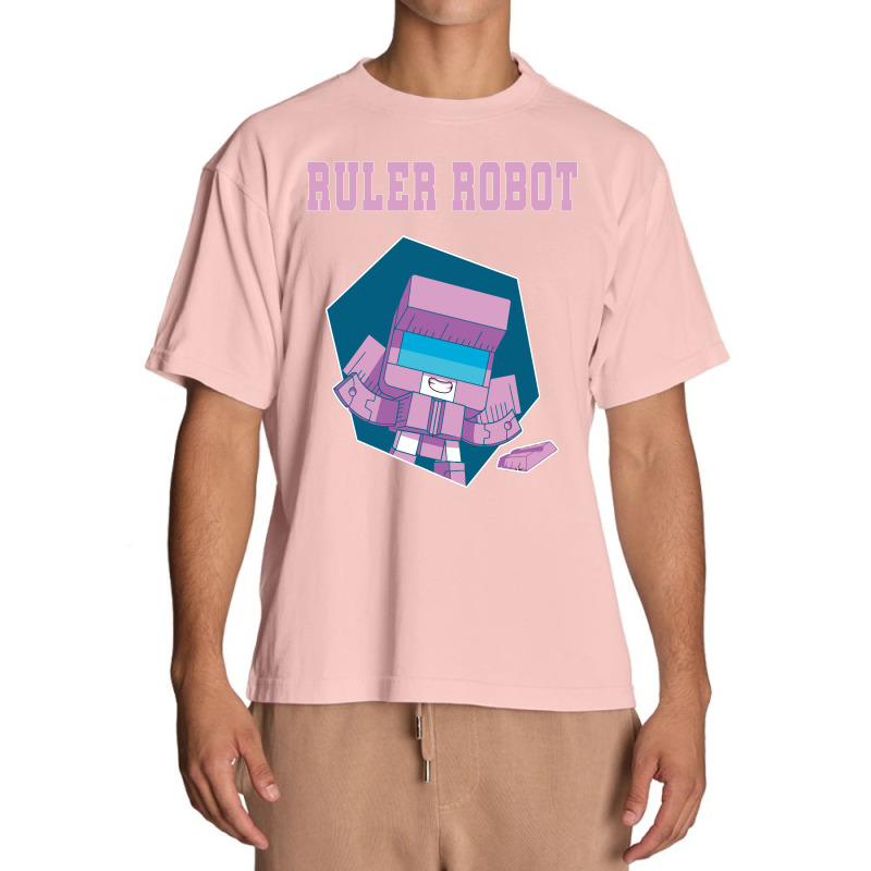 Ruler Robot Urban Heavy T-shirt | Artistshot