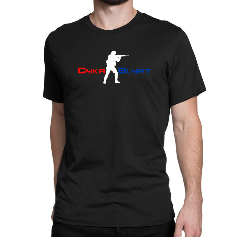 Cyka Blyat Cs Meme Classic T-shirt by yasmijnklompen | Artistshot