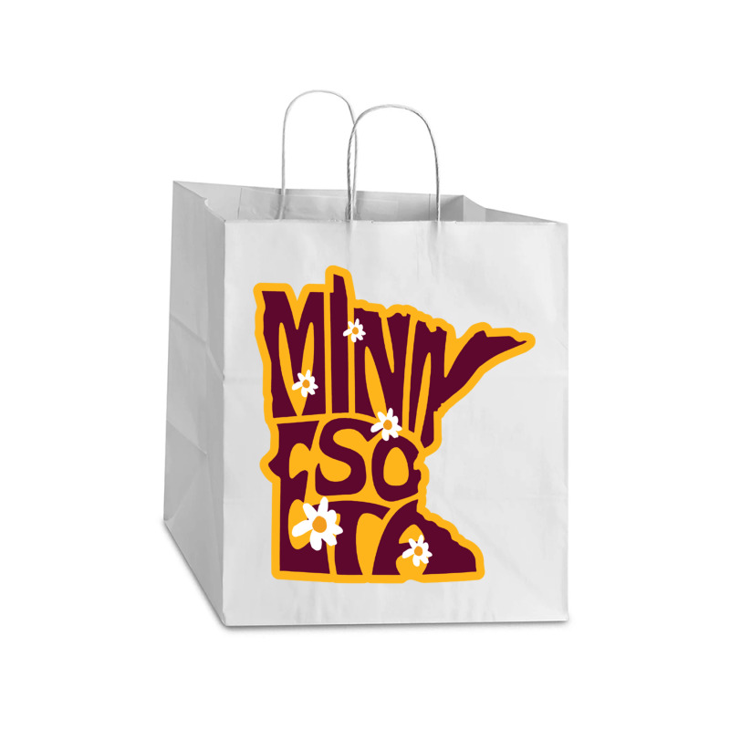 I Love Minnesota State Fair Take Out Paper Bag - 14 X 10 X 15 1/2 | Artistshot