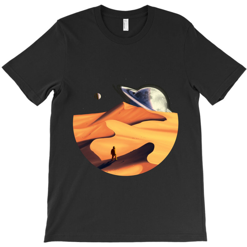 Falling Saturn T-Shirt by TinyBiti | Artistshot