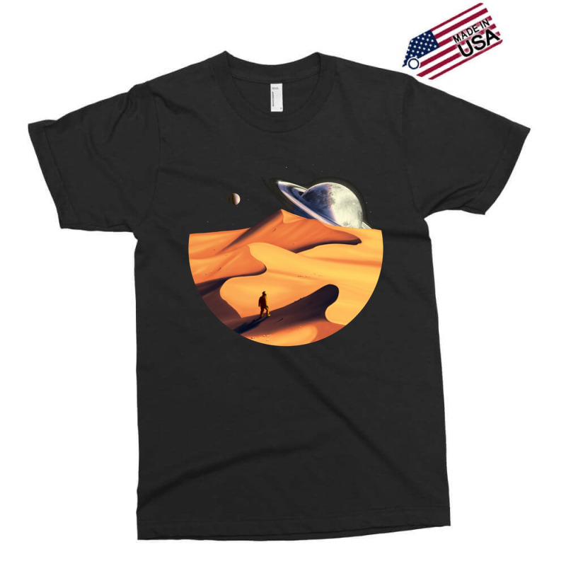 Falling Saturn Exclusive T-shirt by TinyBiti | Artistshot