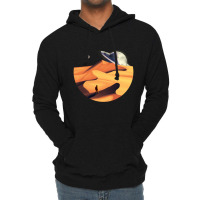 Falling Saturn Lightweight Hoodie | Artistshot