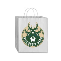 Wisconsin Herd Traveler Paper Bag -13 X 6 X 15 3/4 | Artistshot