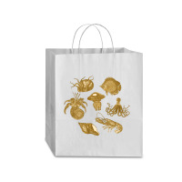 Golden Crustaceancore Traveler Paper Bag -13 X 6 X 15 3/4 | Artistshot