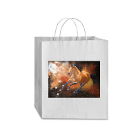 Galactic Stallion, Galactic Stallion Art, Galactic Stallion Painting,  Traveler Paper Bag -13 X 6 X 15 3/4 | Artistshot