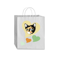 Calico Ca I Love My Calico Cats For Cat Lover Traveler Paper Bag -13 X 6 X 15 3/4 | Artistshot