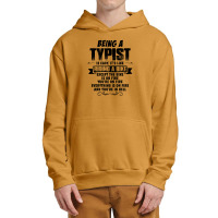 Being A Typist Copy Urban Pullover Hoodie | Artistshot