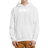 Big Fish, Little Fish, Cardboard Box Urban Pullover Hoodie | Artistshot