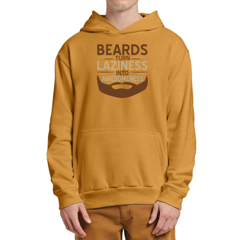 Beards Laziness Urban Pullover Hoodie | Artistshot