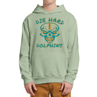 Die Hard Dolphins Urban Pullover Hoodie | Artistshot