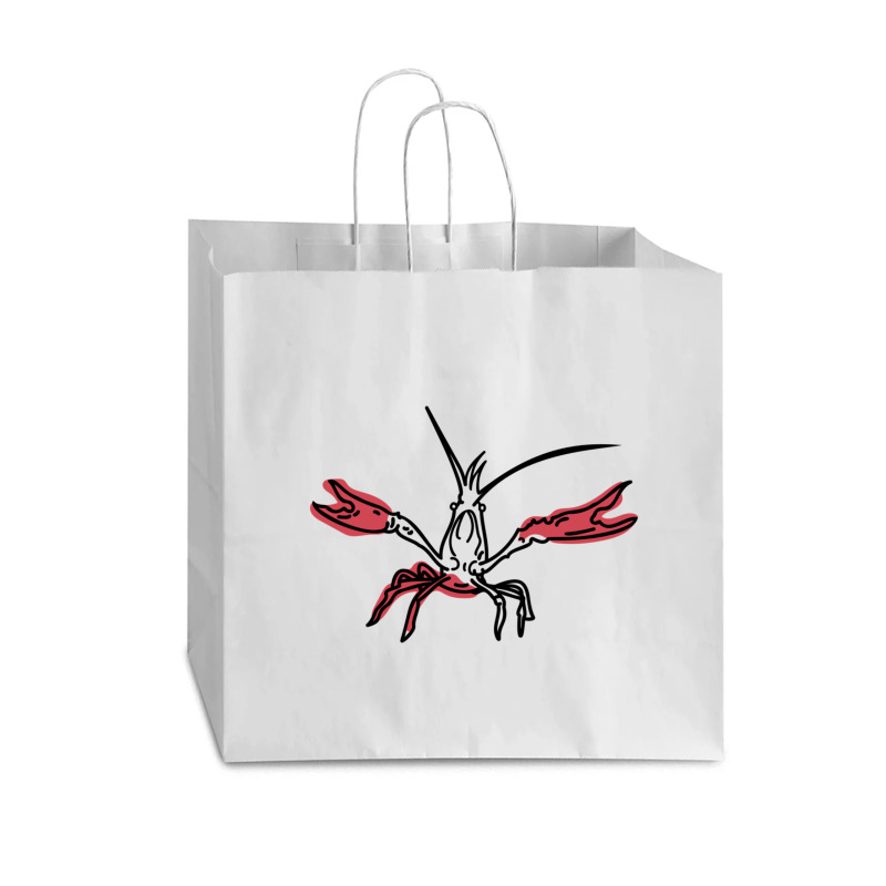 Crustaceancore For Ocean And Animal Lovers Sea Life Vogue Paper Bag - 16 X 6 X 12 | Artistshot