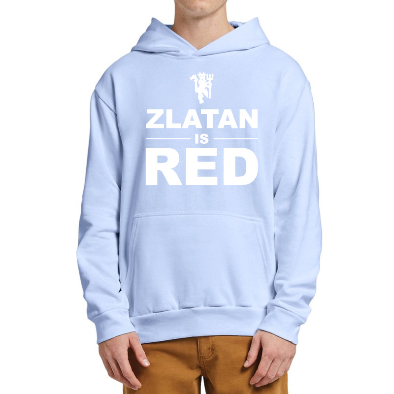 Zlatan Is Red Urban Pullover Hoodie | Artistshot