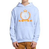 No Man Is Perfect Except Those Born In 1980 Urban Pullover Hoodie | Artistshot