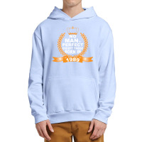 No Man Is Perfect Except Those Born In 1989 Urban Pullover Hoodie | Artistshot