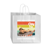 Vintage Way Down Yonder On The Chattahoochee Gift Men Women Vogue Paper Bag - 16 X 6 X 12 | Artistshot