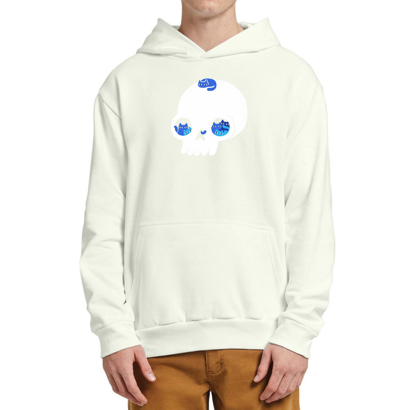 Skull Full Of Cats Urban Pullover Hoodie | Artistshot