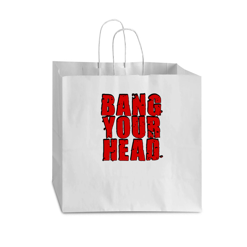 Bang Your Head Vogue Paper Bag - 16 X 6 X 12 | Artistshot