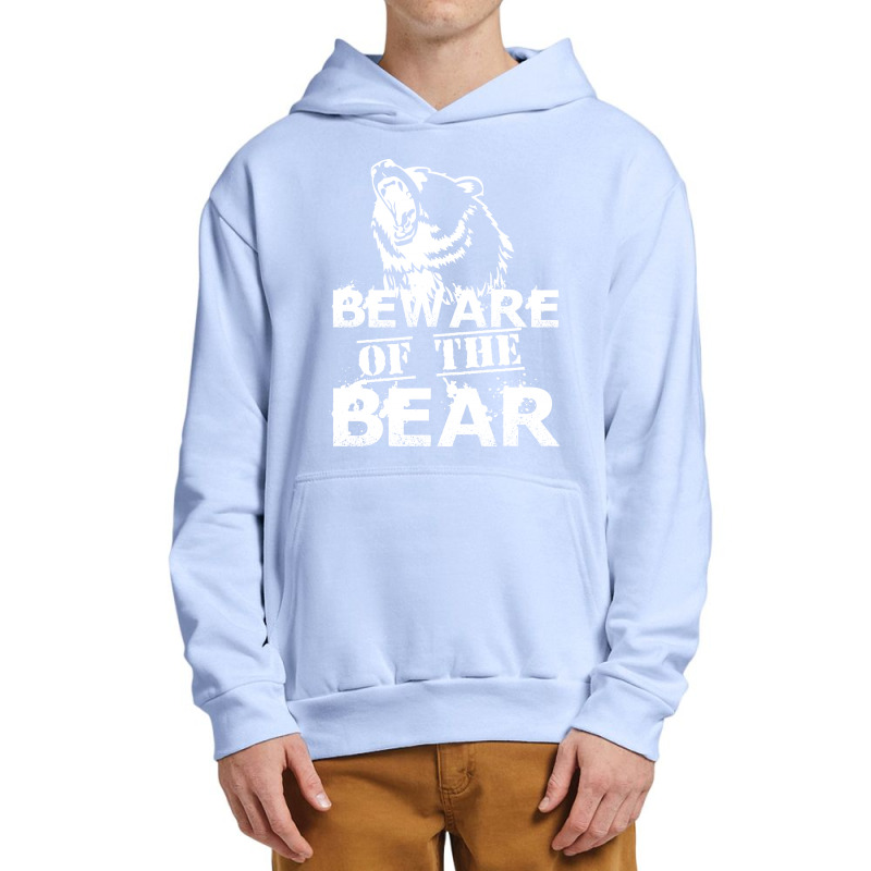 Beware Of The Bear Urban Pullover Hoodie by SabriAcar | Artistshot