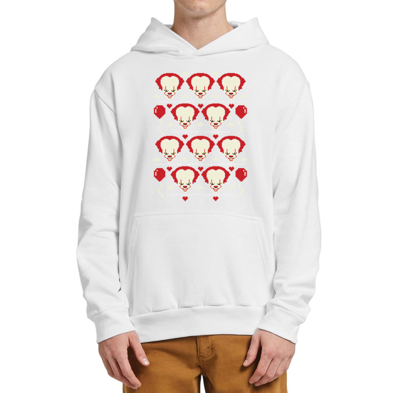 Pennywise It Movie Ugly Sweater Urban Pullover Hoodie | Artistshot