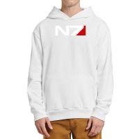 Mass Effect N7 Logo Urban Pullover Hoodie | Artistshot