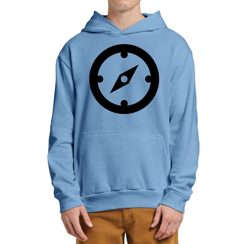 Clock Black Urban Pullover Hoodie | Artistshot