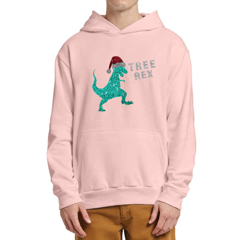 Bling Bling Christmas Tree Rex - Limited Edition Urban Pullover Hoodie by hama designer | Artistshot