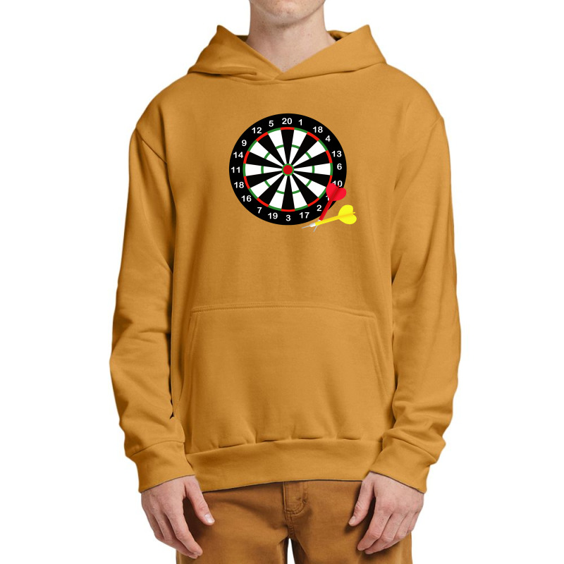 The Dartboard Urban Pullover Hoodie by dxart77 | Artistshot