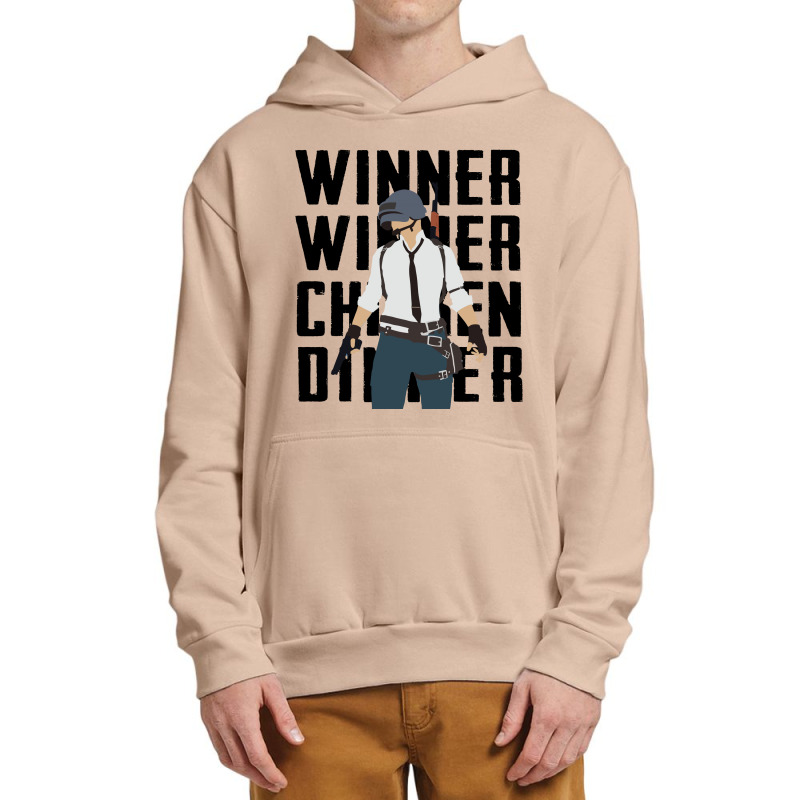 Winner Chicken Dinner (black) Urban Pullover Hoodie | Artistshot