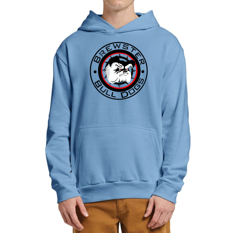 Brewster Bull Dogs Urban Pullover Hoodie | Artistshot