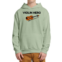 Violin Hero Urban Pullover Hoodie | Artistshot