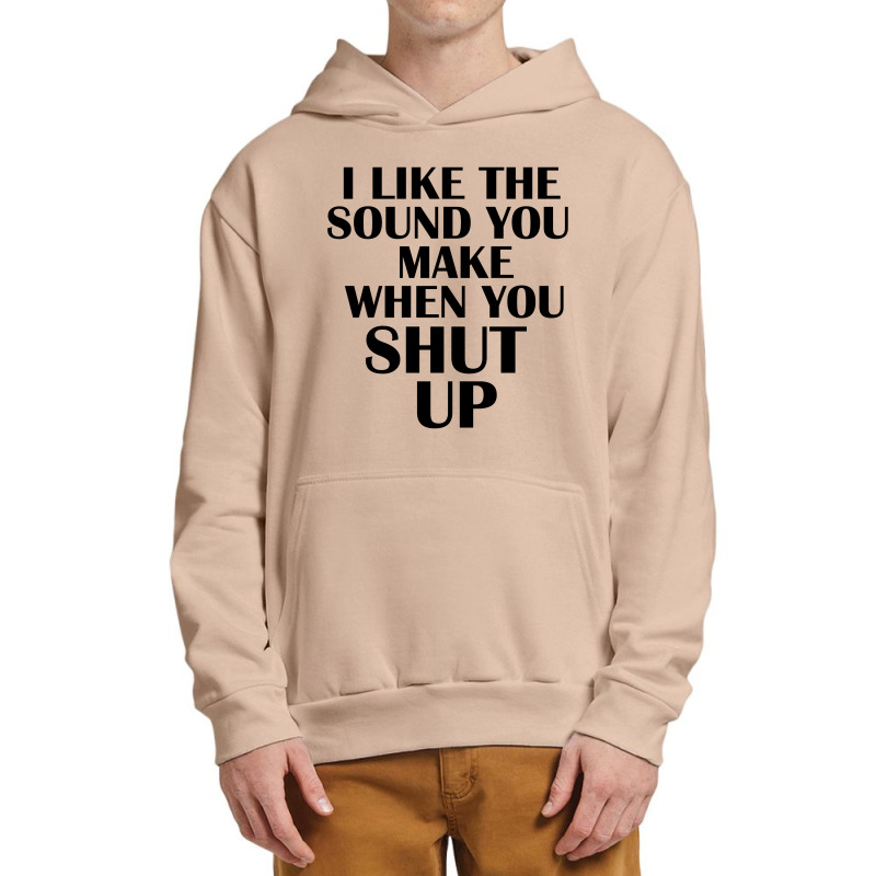 I Like The Sound (black) Urban Pullover Hoodie | Artistshot