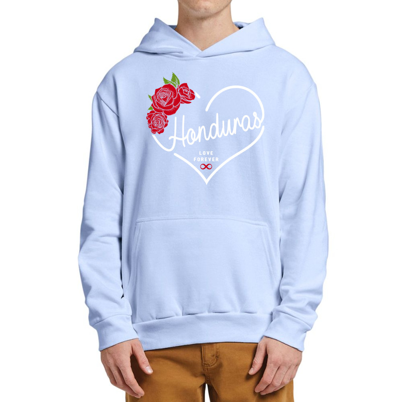 Honduras Love Forever Urban Pullover Hoodie by honeysuckle | Artistshot