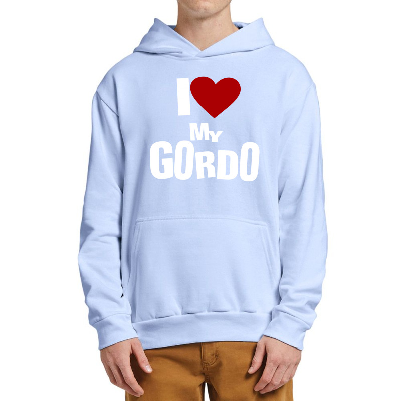 I Love My Gordo Urban Pullover Hoodie by tribebol | Artistshot