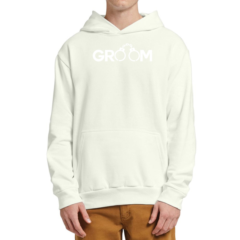 Groom Handcuffs Urban Pullover Hoodie | Artistshot