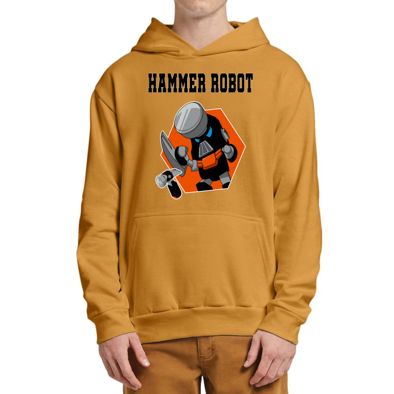 Hammer Robot Urban Pullover Hoodie | Artistshot