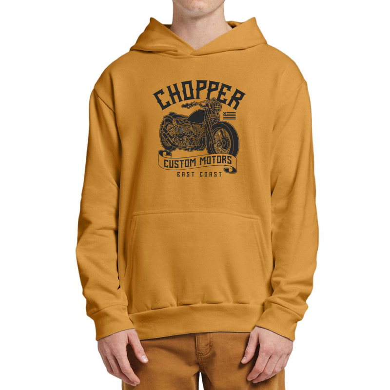 Motorcycle Chopper Urban Pullover Hoodie by Perfect Designers | Artistshot